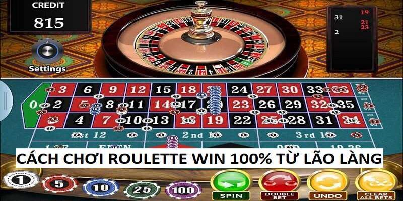 Giải thích về cách chơi Roulette